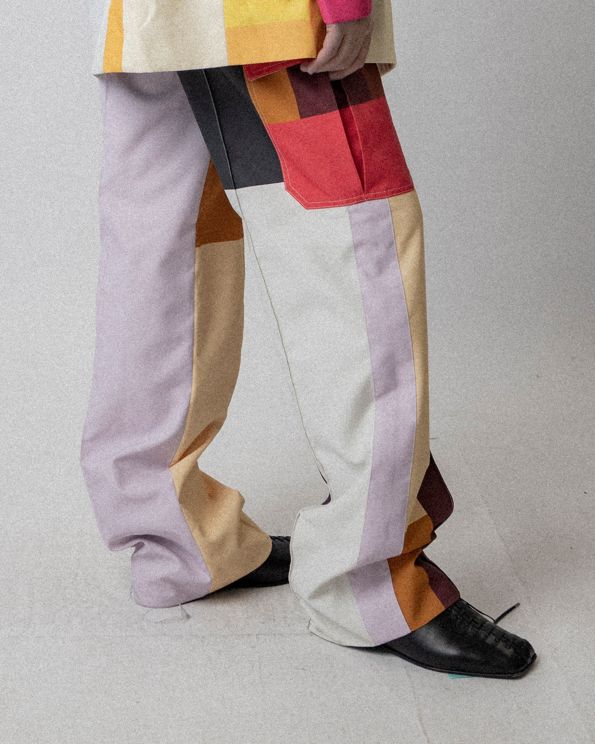 Colorblock Fireman Pants Multicolor W32.5