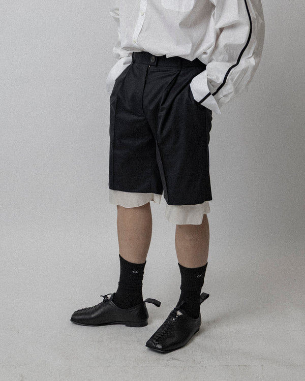 Lining Short Wool Black - Waist 34''