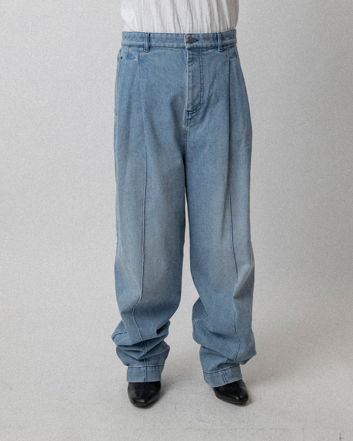 Side Zip Jean Light Blue - Waist 37''