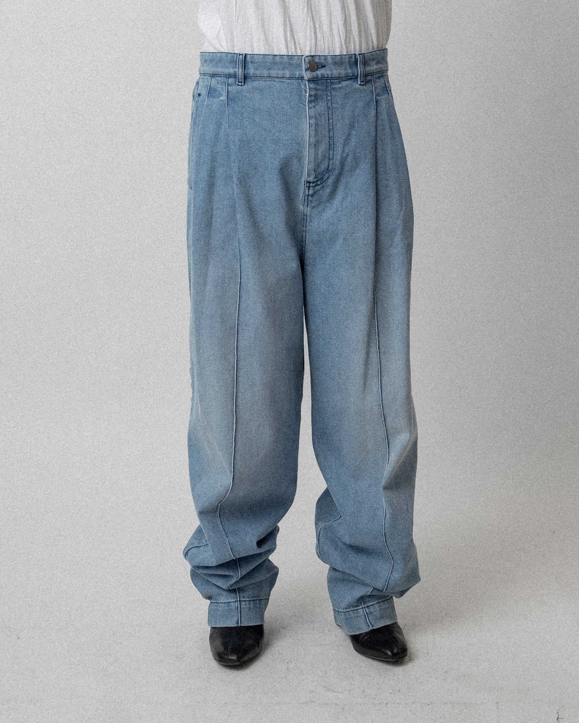 Side Zip Jean Light Blue - Waist 37''