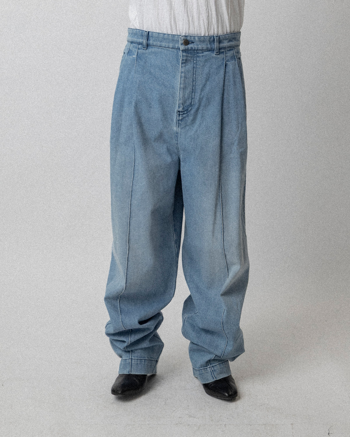 Side Zip Jean Light Blue - Waist 37''